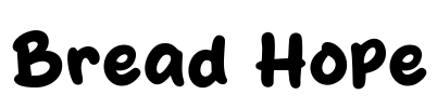 Bread Hope Font Image
