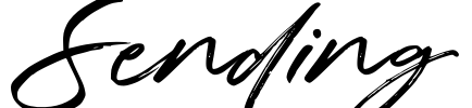 Sending Font Image