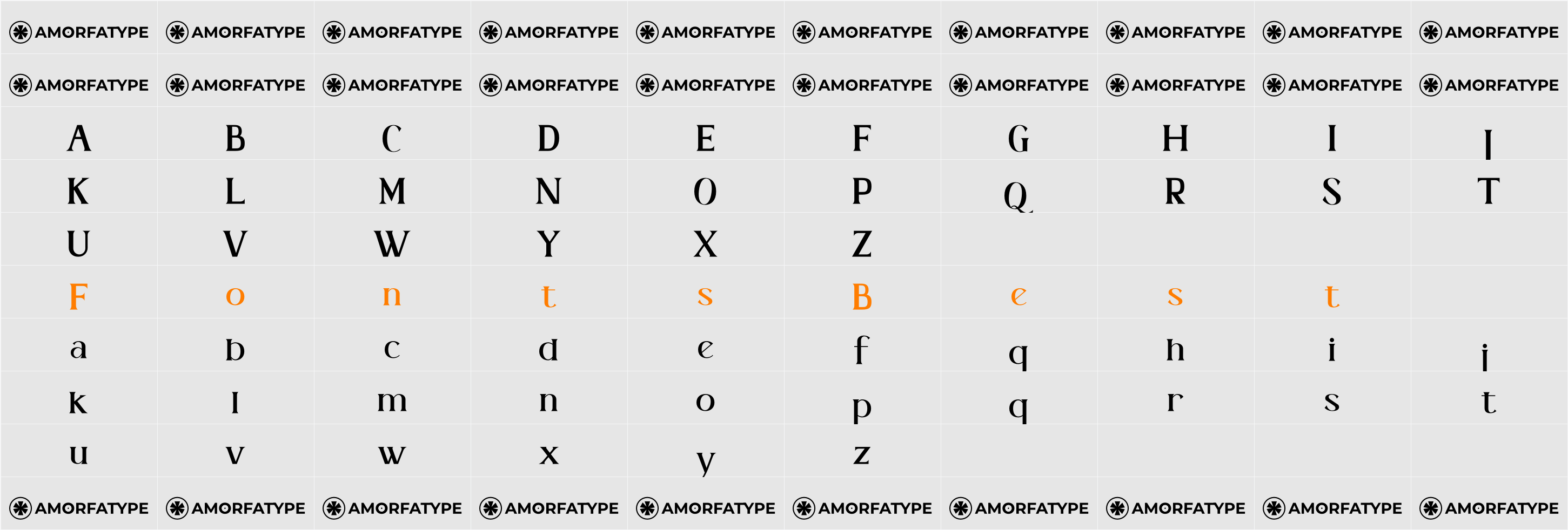 Qandeta DEMO VERSION Character Map
