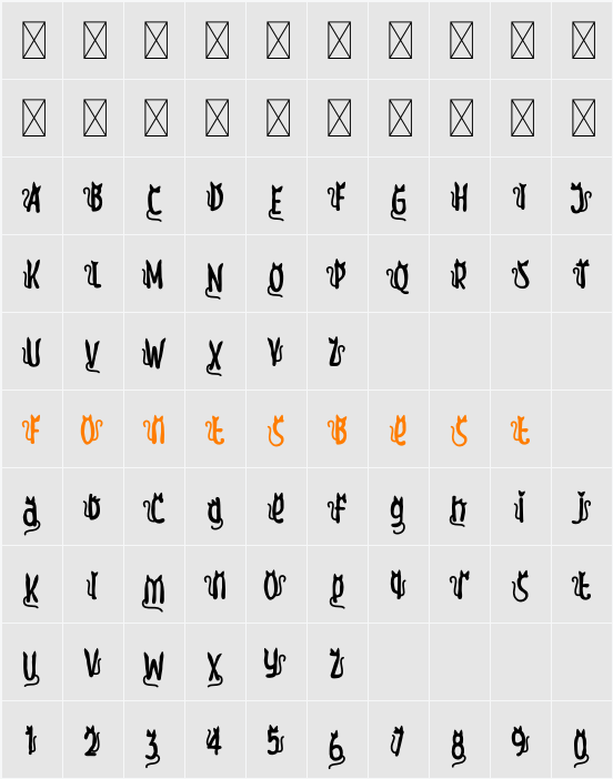 Meow Zilla Cat 2 Character Map