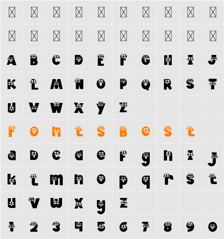 Jester Jumble Funny Character Map