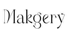 Makgery Font Image