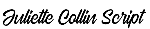 Juliette Collin Script Font Image