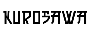 Kurosawa Font Image