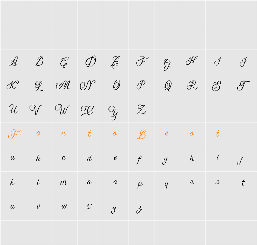 yellow tamarin Character Map