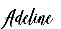 Adeline Font Image