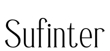 Sufinter Font Image