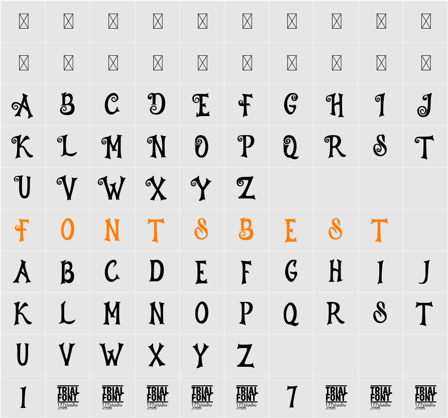 Halloween Emotions Demo Character Map