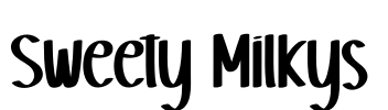 Sweety Milkys Font Image