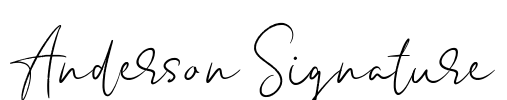 Anderson Signature