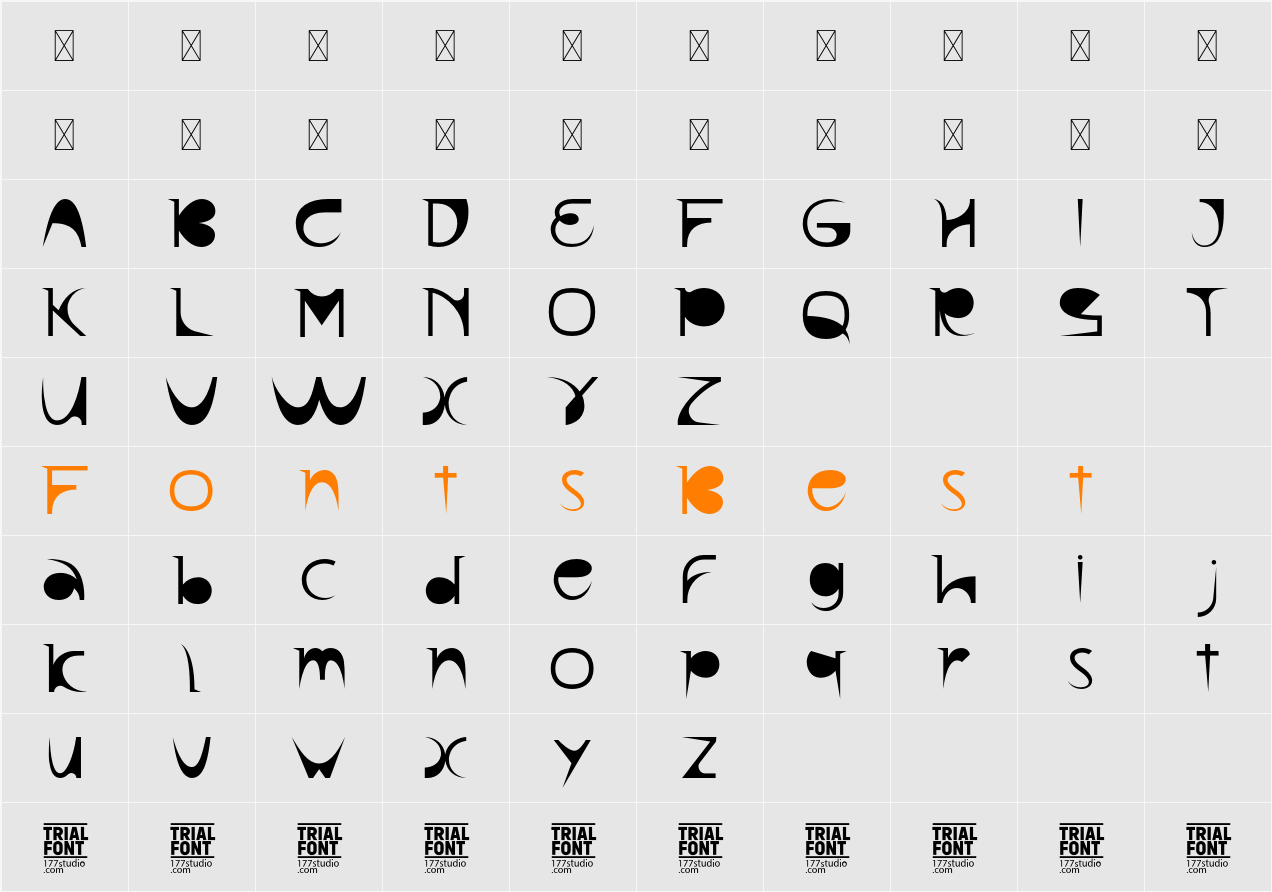 Reminder According Demo Character Map
