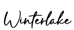 Winterlake Font Image