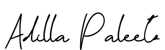Adilla Paleeto Font Image