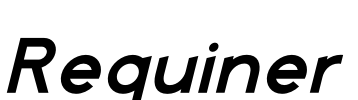 Requiner Font Image