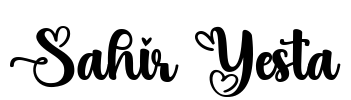 Sahir Yesta Font Image