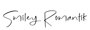 Smiley Romantik Font Image