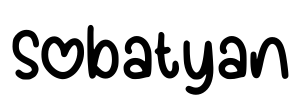 Sobatyan Font Image