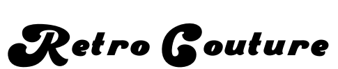 Retro Couture Font Image