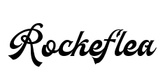 Rockeflea Font Image