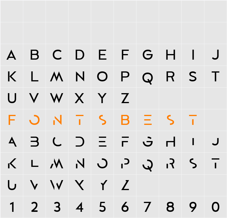 Codega Demo Character Map