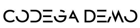 Codega Demo Font Image