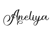 Aneliya Font Image
