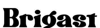 Brigast Font Image