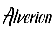 Alverion Font Image
