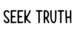 Seek Truth Font Image