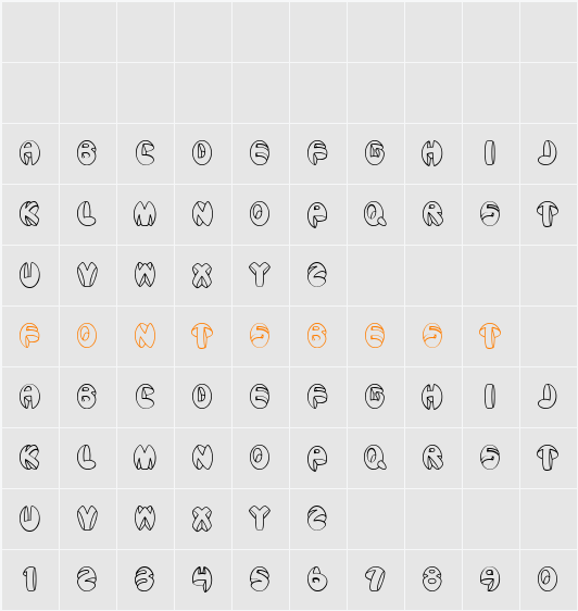 Aragon Character Map
