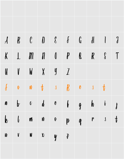 Amindinah Character Map