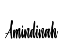 Amindinah Font Image