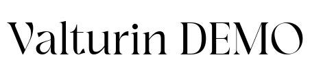Valturin DEMO Font Image