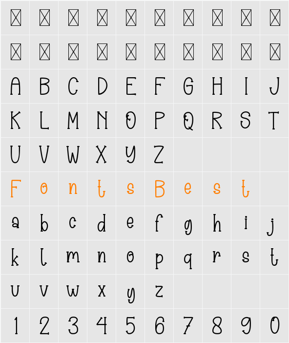 Magic Pumkins Character Map