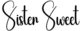 Sister Sweet Font Image