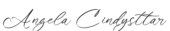 Angela Cindysttar Font Image