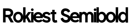 Rokiest Semibold Font Image