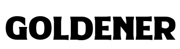 Goldener Font Image