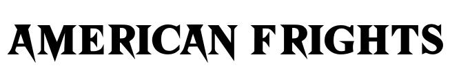 American Frights Font Image