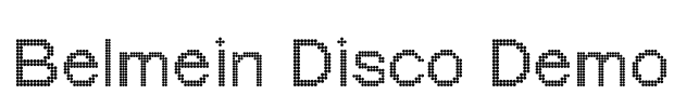 Belmein Disco Demo