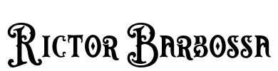 Rictor Barbossa Font Image