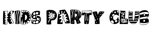 Kids Party Club Font Image