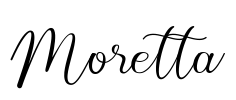 Moretta Font Image