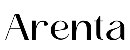 Arenta Font Image