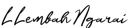 L Lembah Ngarai Font Image