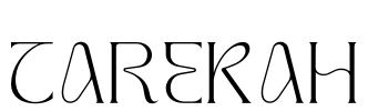 TAREKAH Font Image