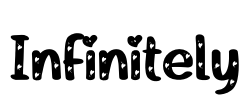 Infinitely Font Image