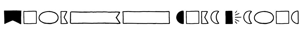 Garlic Salt Extras Font Image