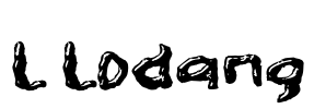 L Lodang Font Image