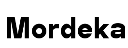 Mordeka Font Image